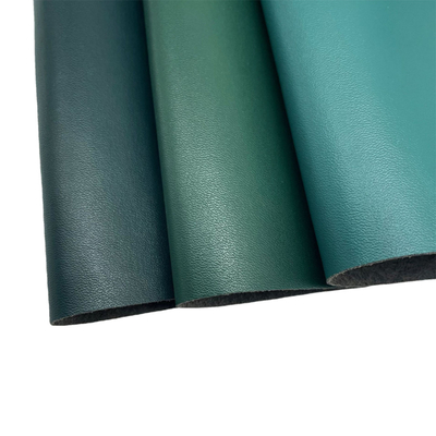Διαγώνιο σιταριού δέρμα PVC Faux υφάσματος τεχνητού δέρματος PVC Morandi πράσινο για τα καθίσματα αυτοκινήτων